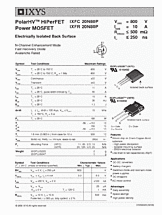 DataSheet IXFC20N80P pdf